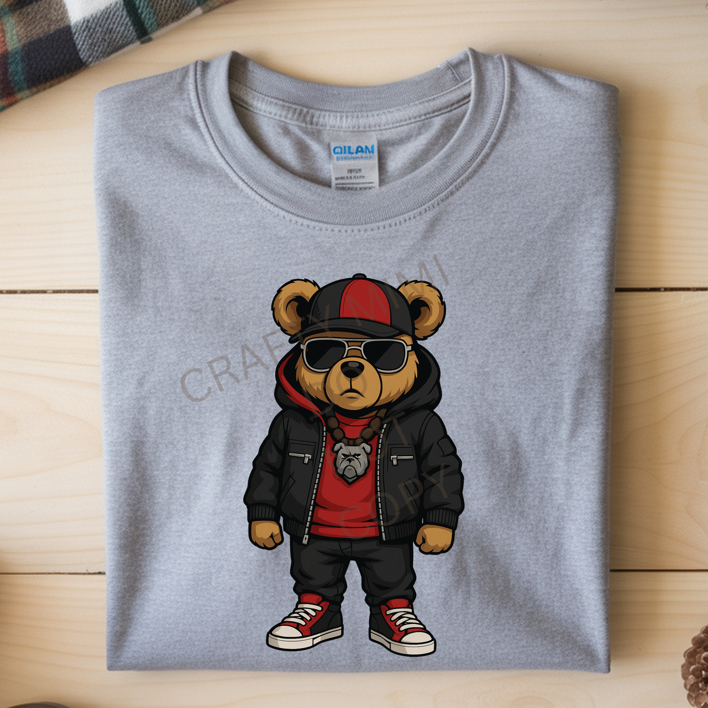 Cartoon Bulldog Bear