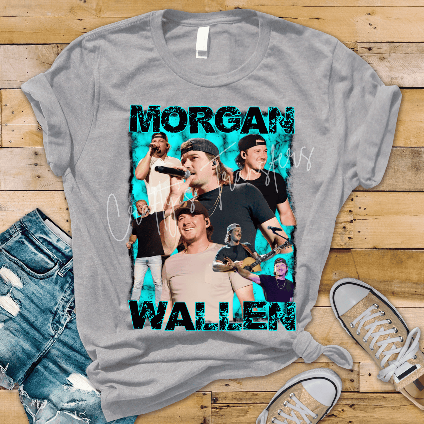 Morgan Wallen Collage DTF Transfer | Country Music Graphic Tee Design | Concert Shirt Transfer | Western Boutique Apparel