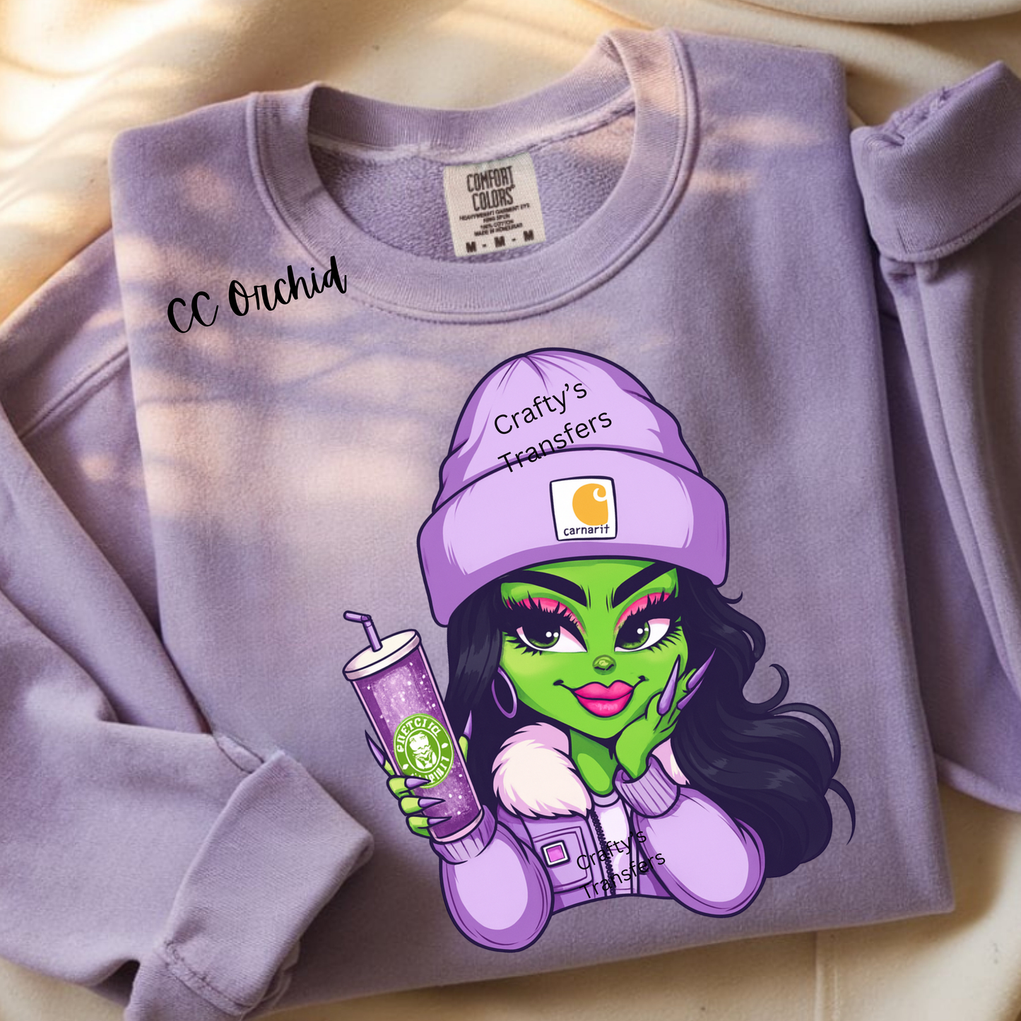 Grinch Girl Purple