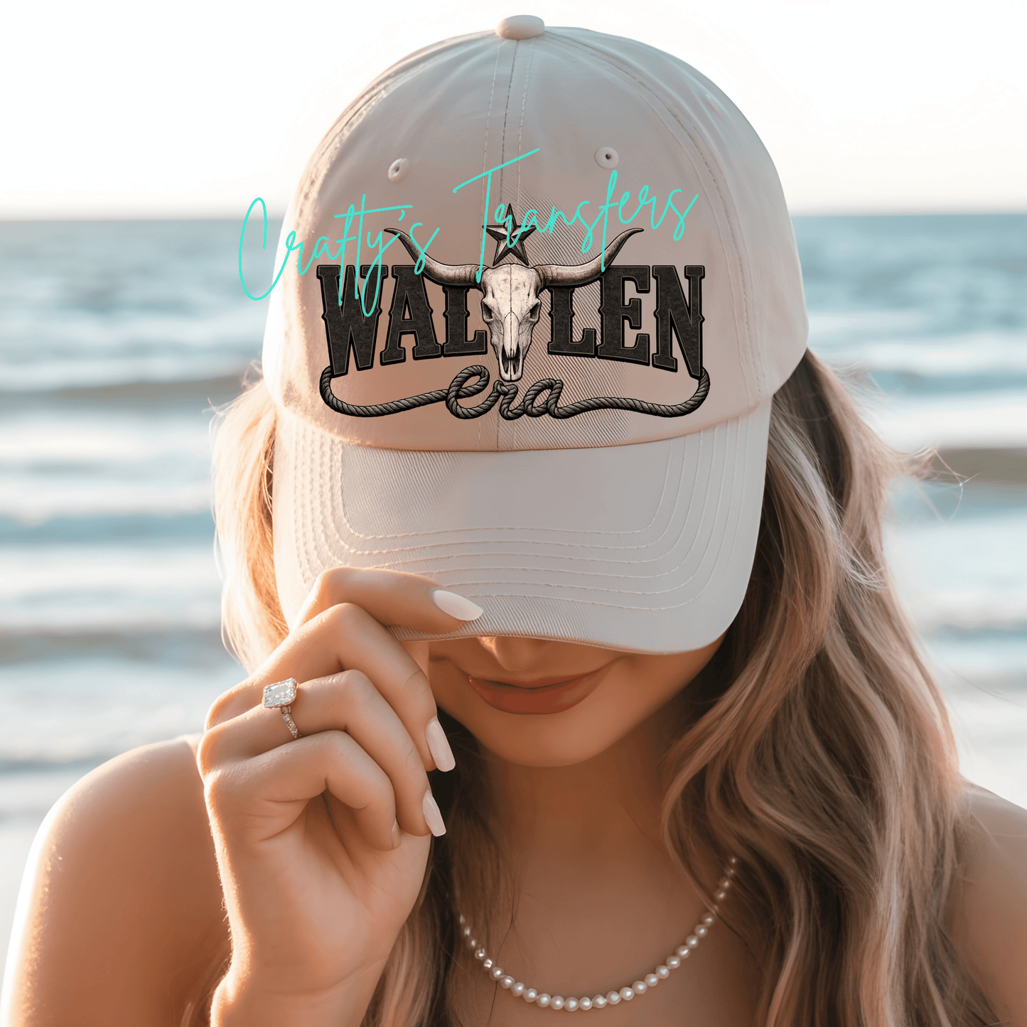 Western Wallen Era DTF Transfer | Steer Skull Star Country Graphic | Cowboy Western Shirt Transfer | Trendy Country Music Inspired Design