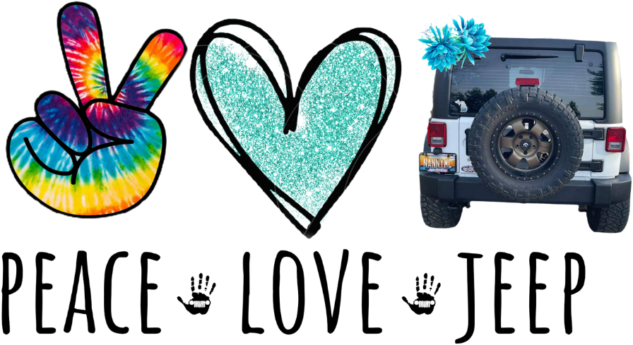 Peace Love Jeep