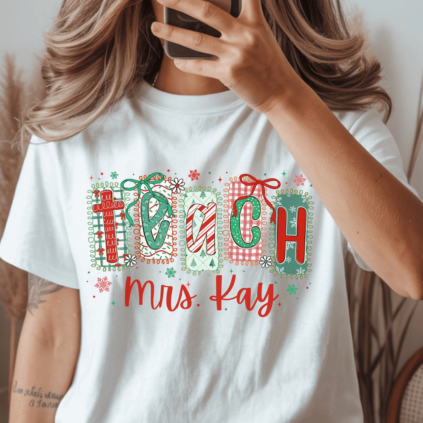 Teach - Personalized Christmas