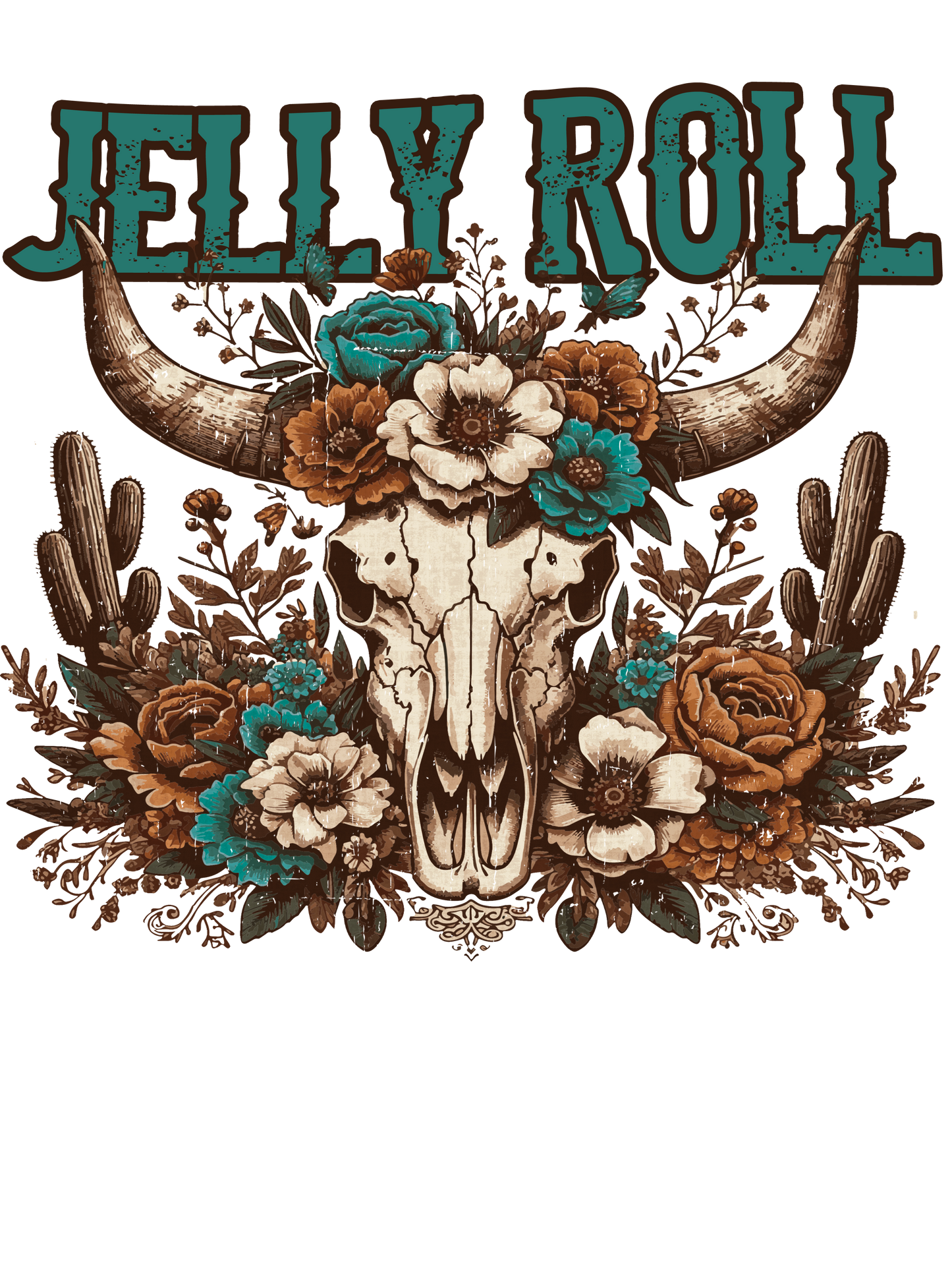 Jelly Roll - Western Skull