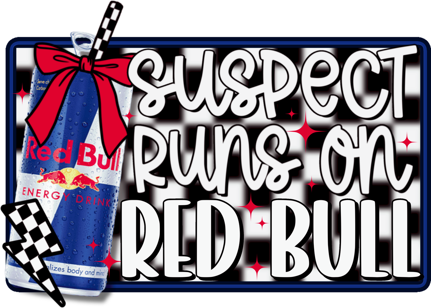 Suspect Runs on Red Bull