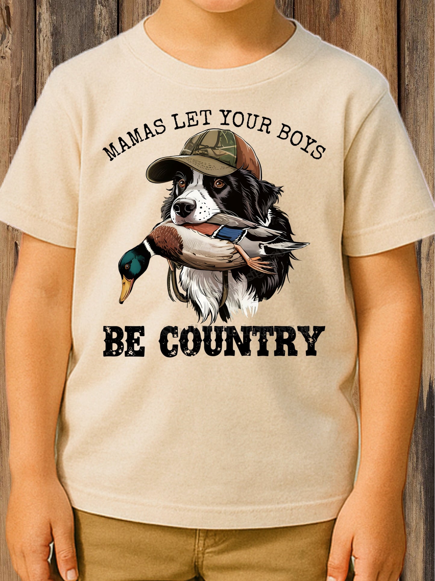 Mamas Let Your Boys Be Country - DTF Transfer