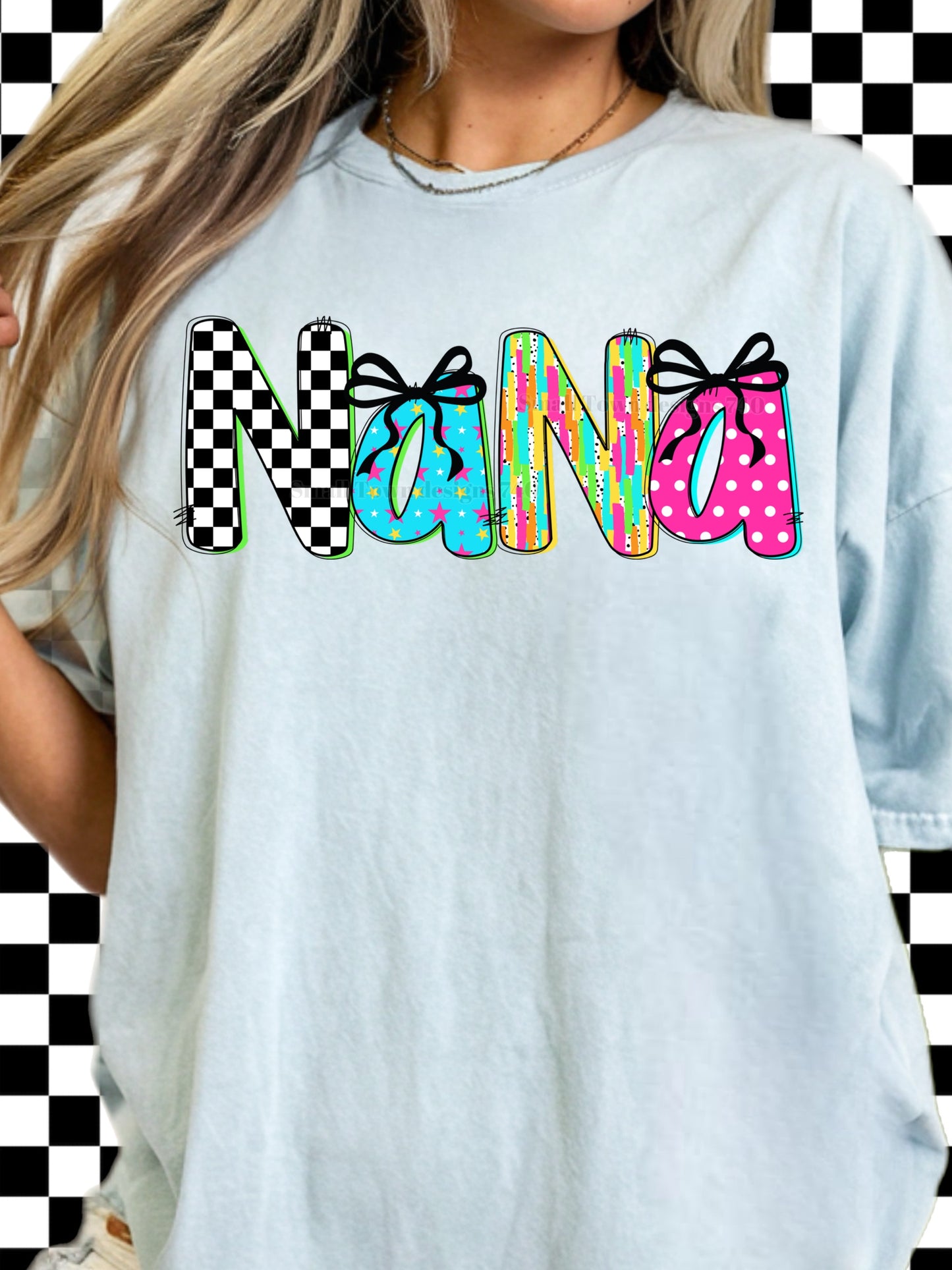 Colorful Mama, Mini, Mimi, Auntie, Gigi, Nana - DTF Transfer