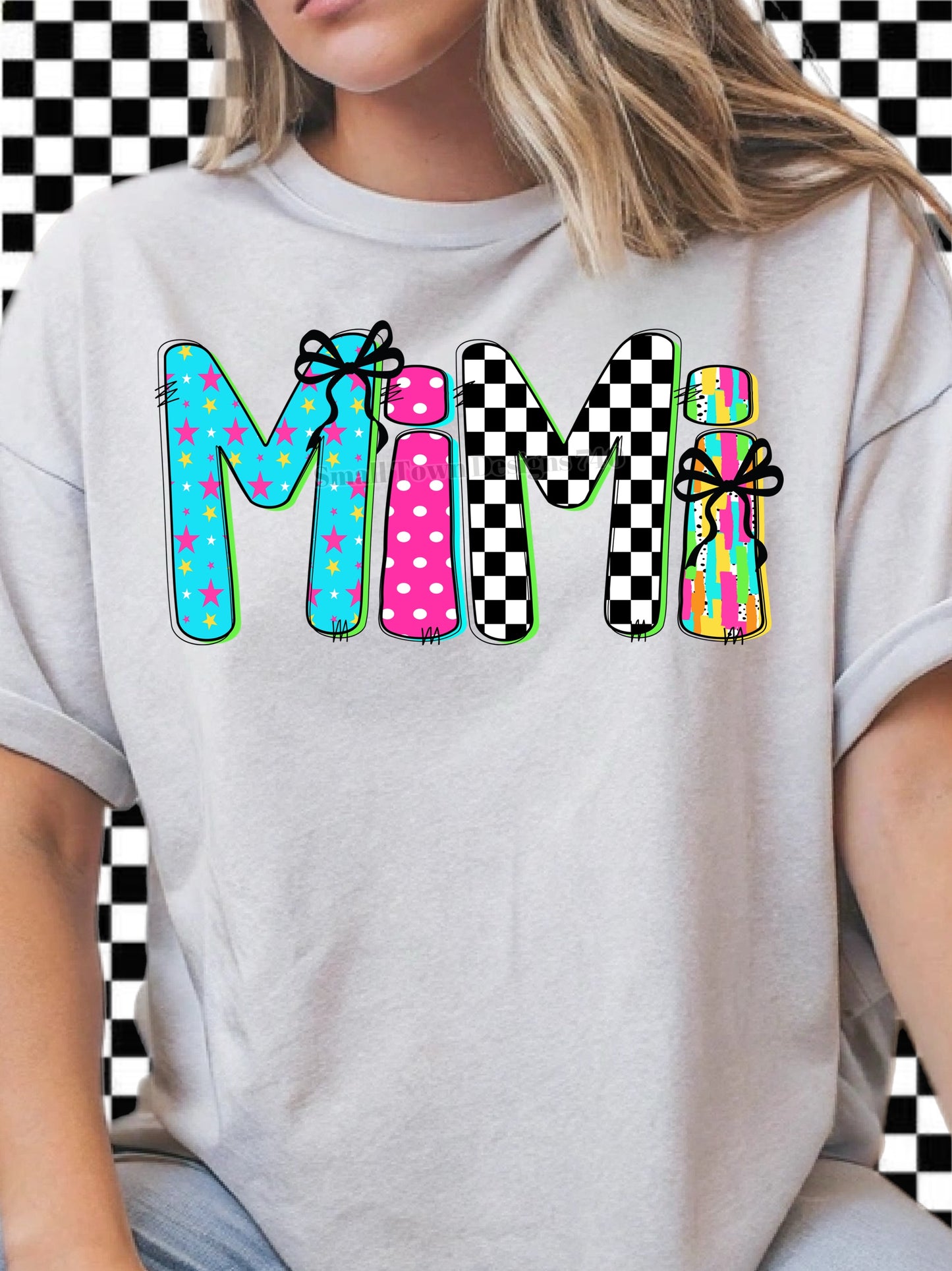 Colorful Mama, Mini, Mimi, Auntie, Gigi, Nana - DTF Transfer