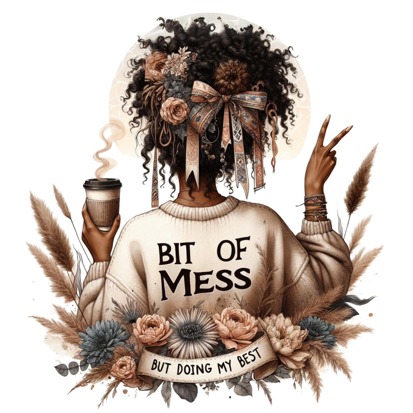 Bit Of A Mess - DTF Transfer