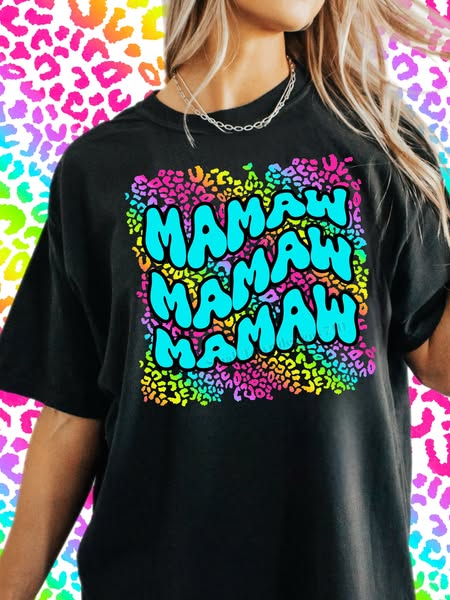 Mama, Mamaw, Grandma, Wifey - DTF Transfer