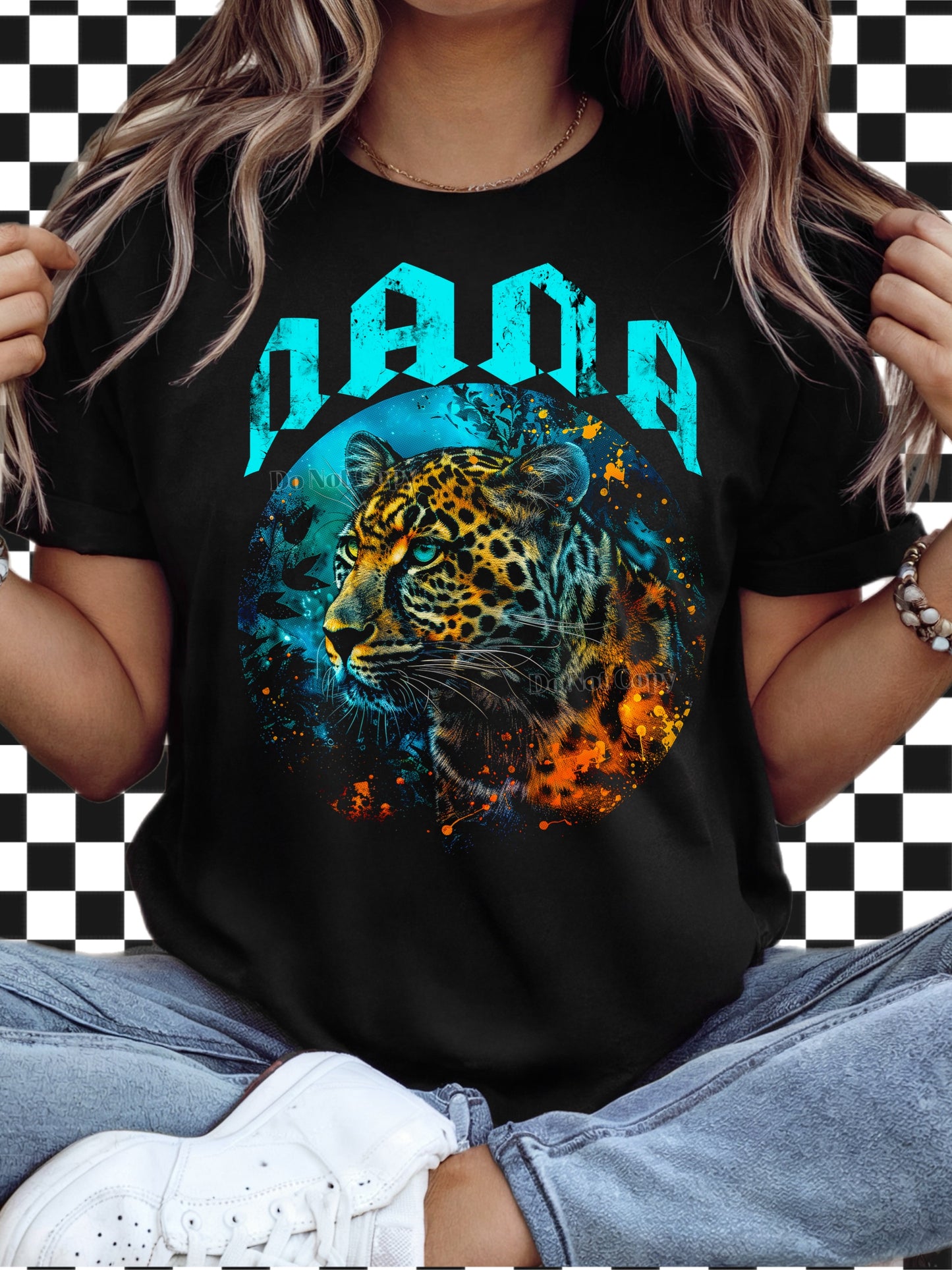 Mama, Bonus Mama, Nana - Leopard - DTF Transfer