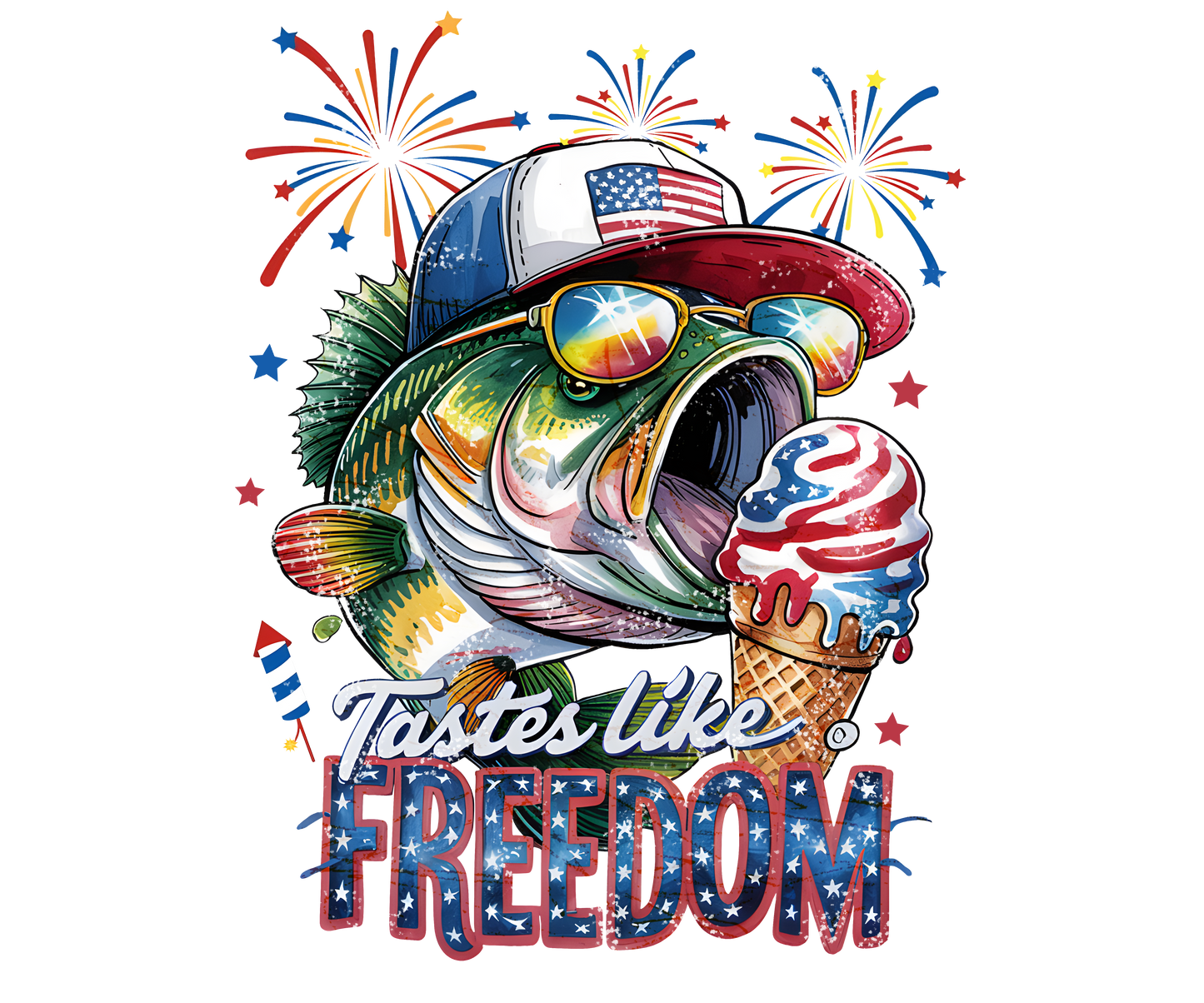 Tastes Like Freedom - DTF Transfer