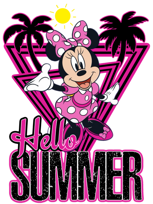 Hello Summer - Minnie - Pink