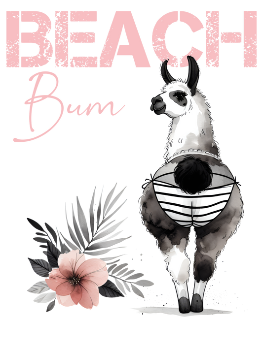 Beach Bum - Llama