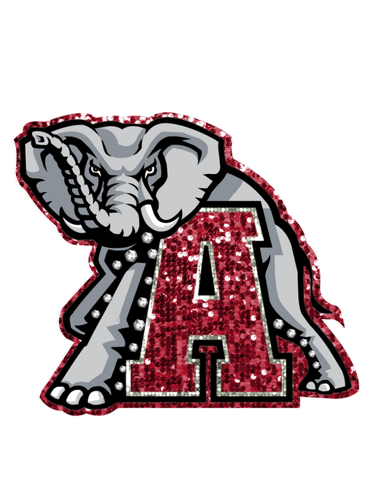 Sparkly Alabama Elephant