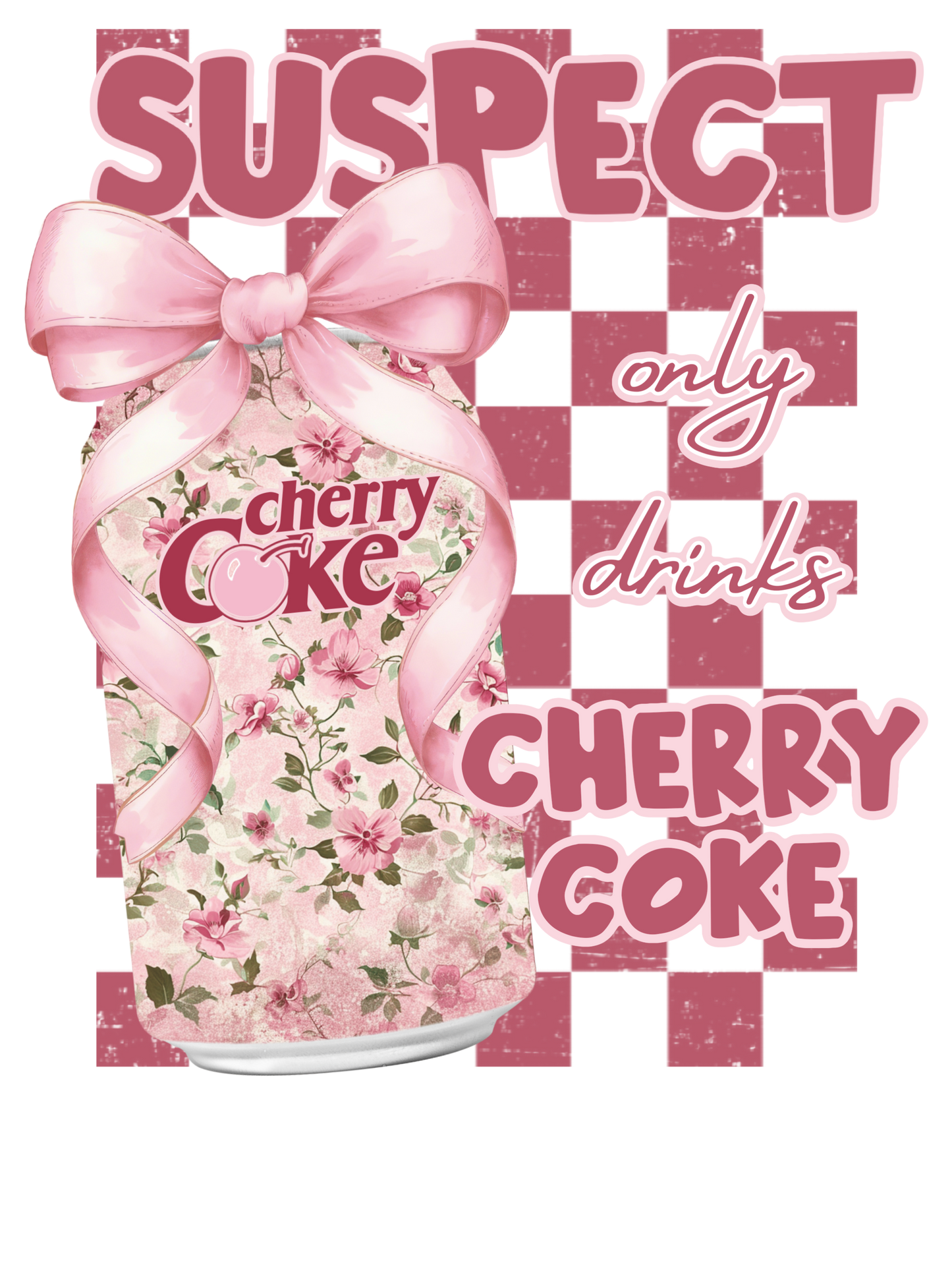 Coke Products (Diet, Zero, Cherry) Cans & Suspect - DTF Transfer