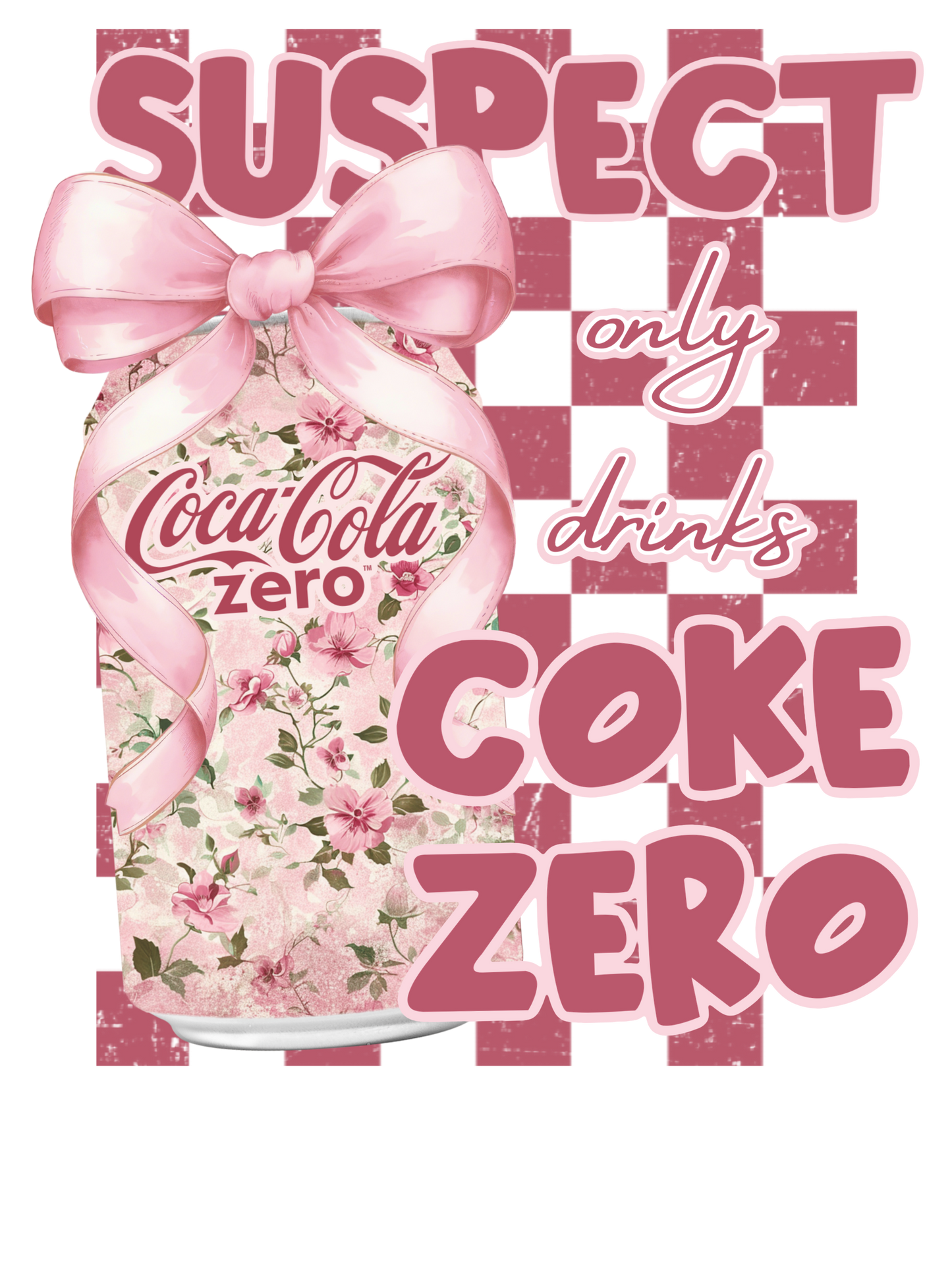 Coke Products (Diet, Zero, Cherry) Cans & Suspect - DTF Transfer