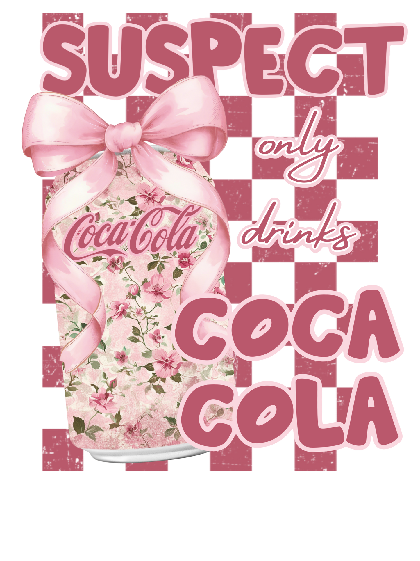 Coke Products (Diet, Zero, Cherry) Cans & Suspect - DTF Transfer