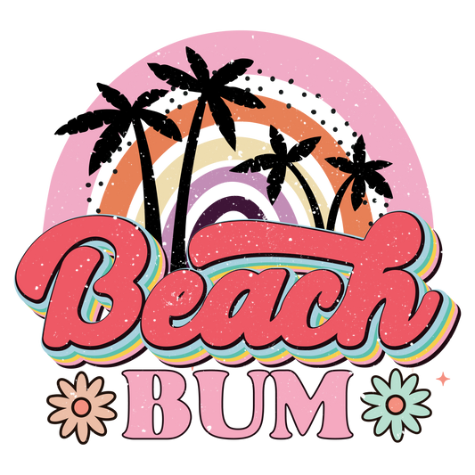 Beach Bum - DTF Print