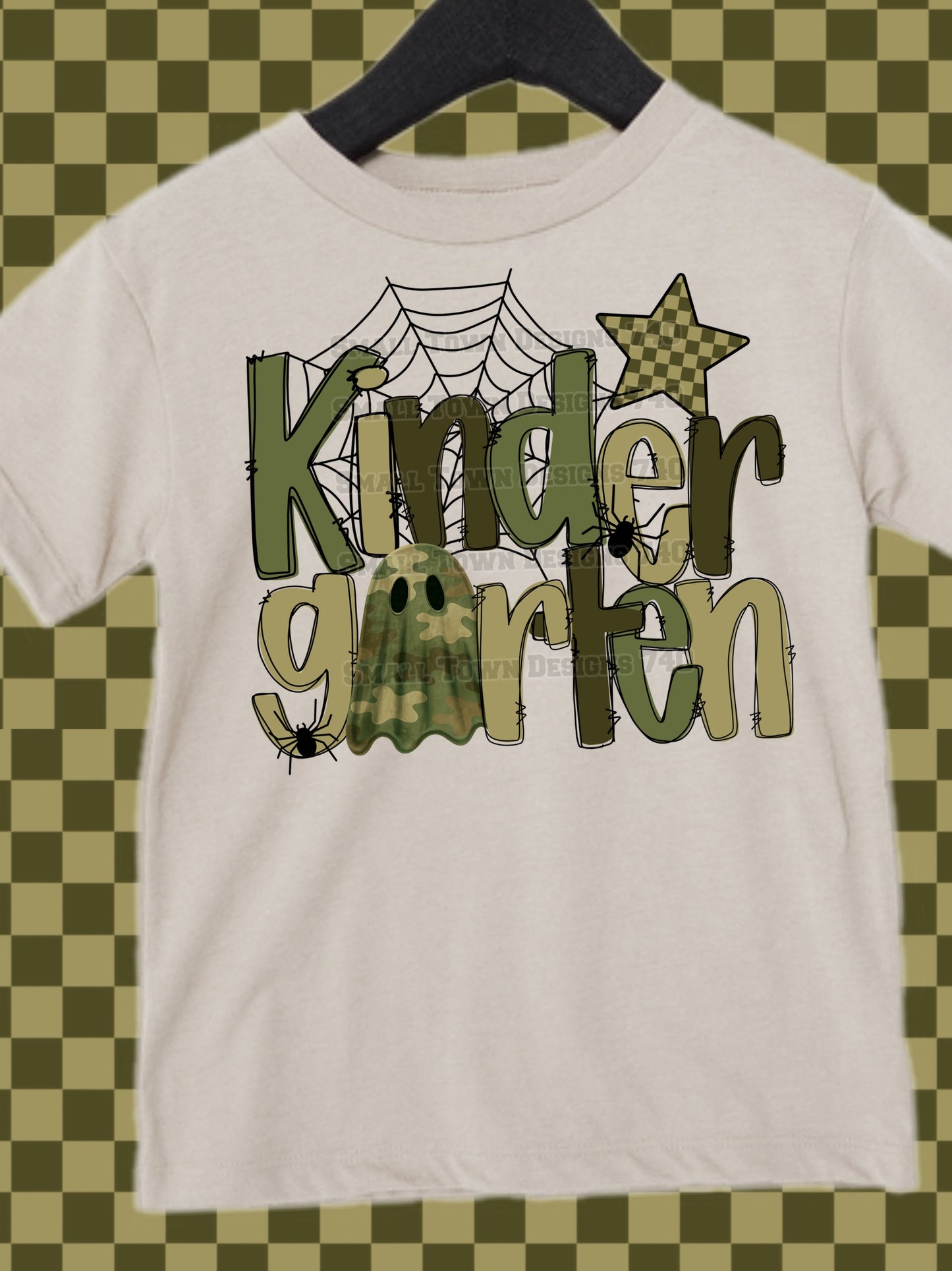 Green Halloween Ghost - Grades / School Roles