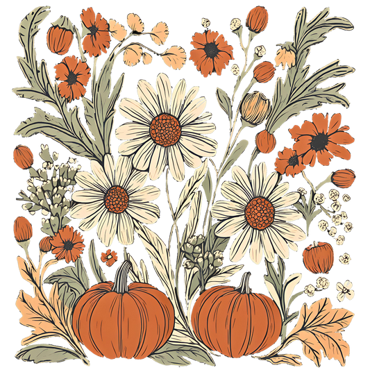 Fall Floral Print