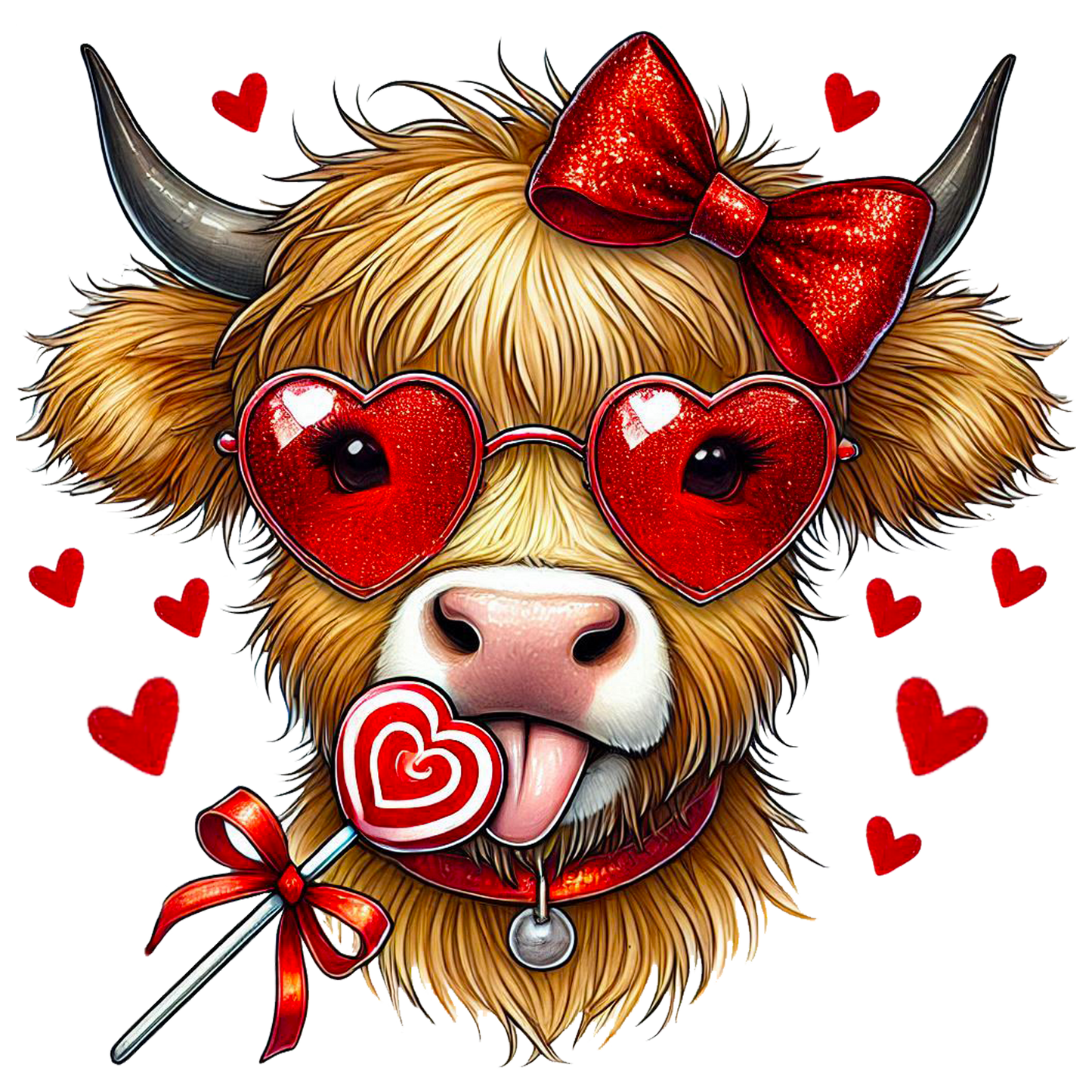 Highland Heifer Valentine
