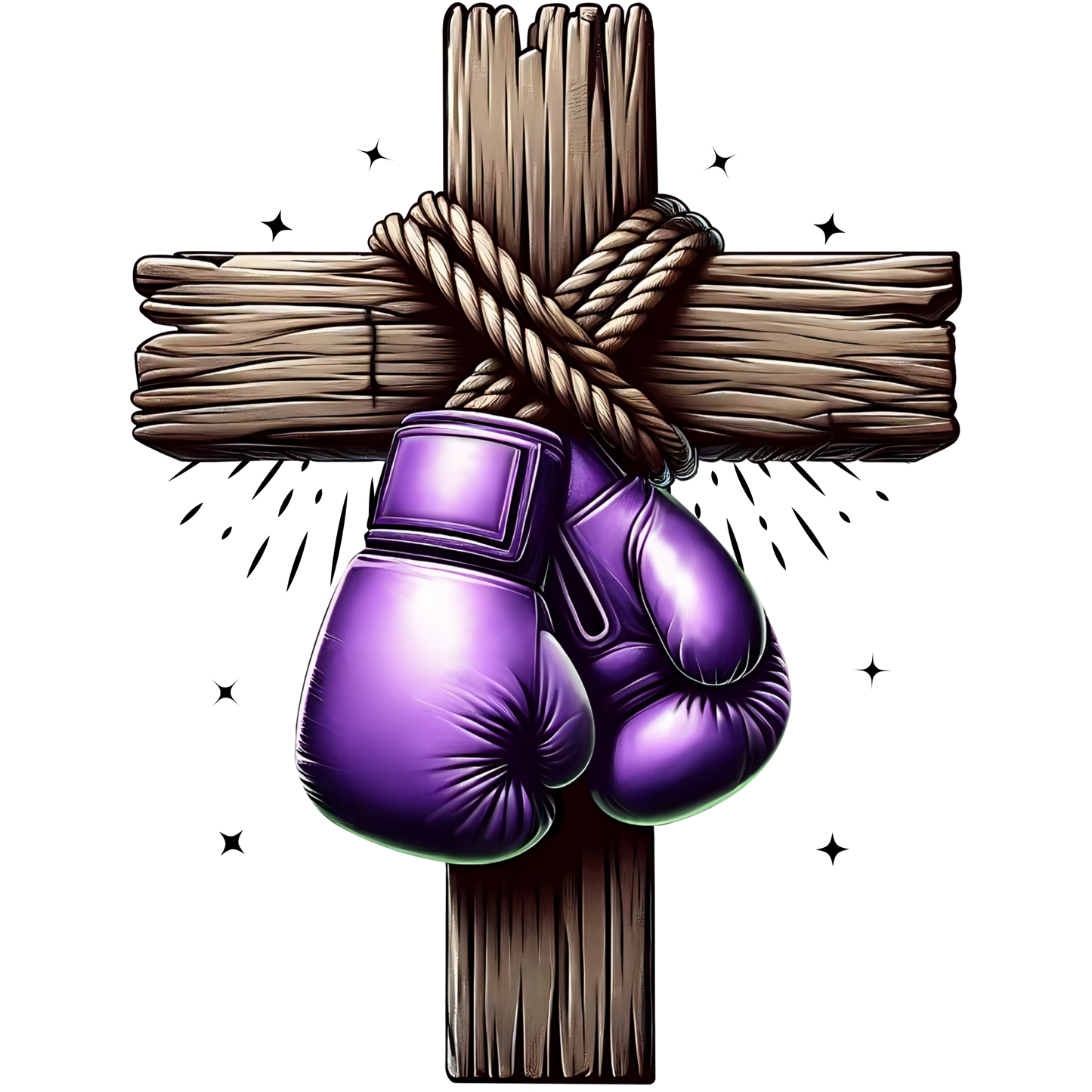 Cross & Boxing Gloves (multiple colors to choose from)