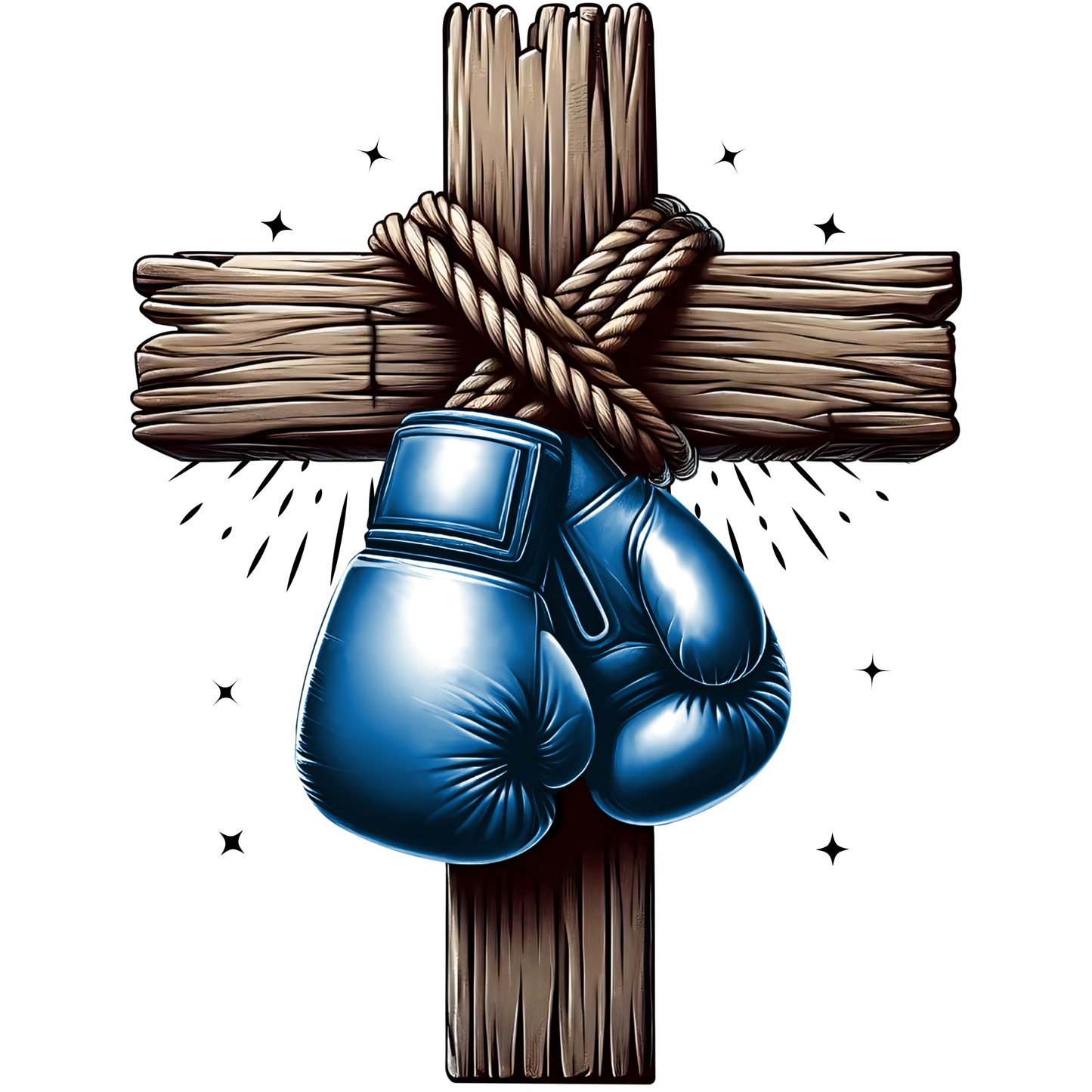 Cross & Boxing Gloves (multiple colors to choose from)