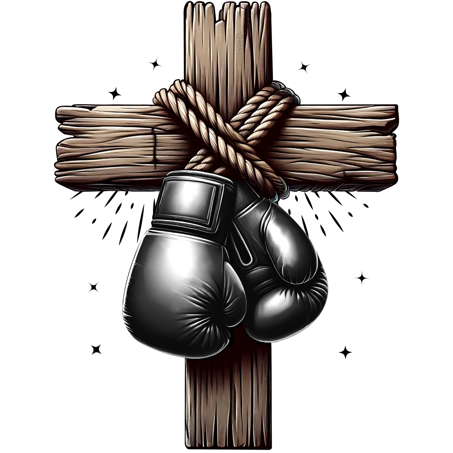 Cross & Boxing Gloves (multiple colors to choose from)
