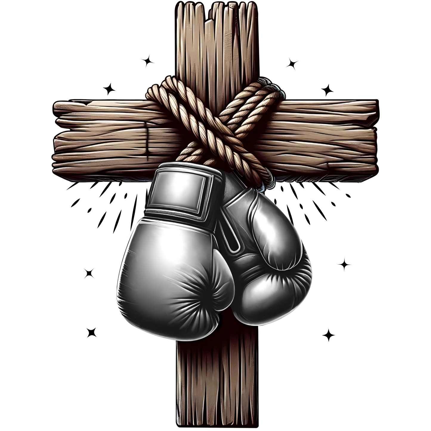 Cross & Boxing Gloves (multiple colors to choose from)