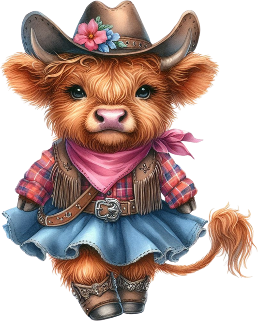 Highland Cowgirl