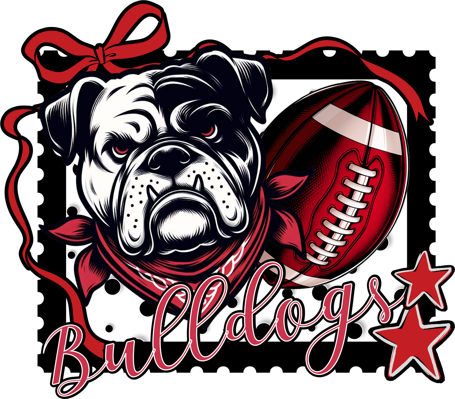 Bulldogs Stamp - His & Hers, Pocket