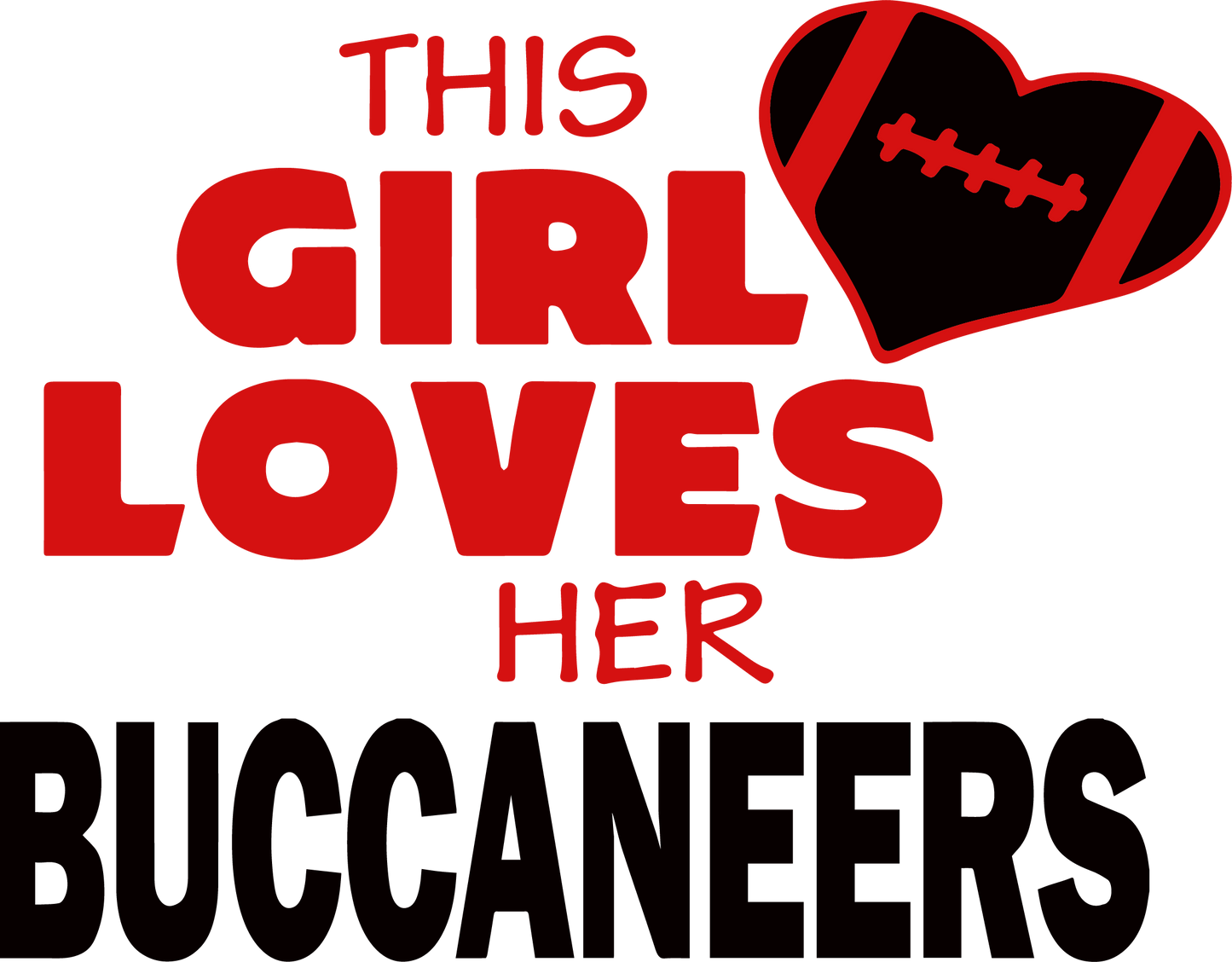 This Girl Loves Her Buccaneers