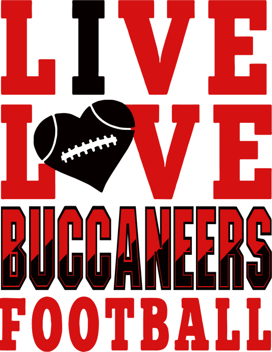 Live Love Buccaneers Football