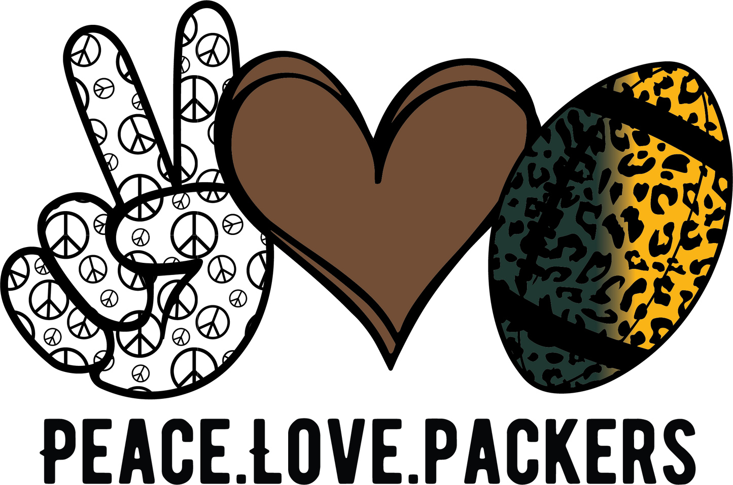 Peace Love Packers