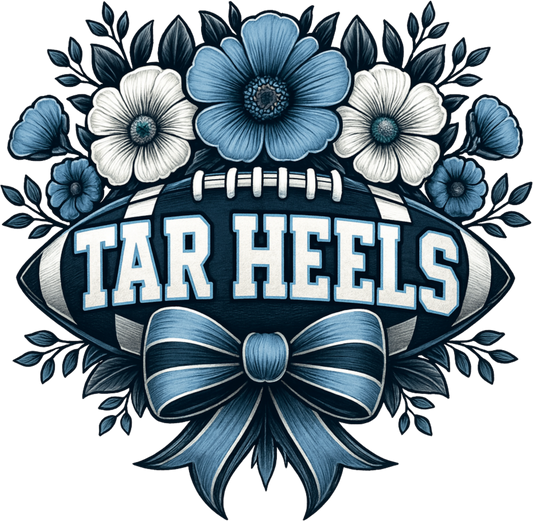 North Carolina Tarheels Football Coquette