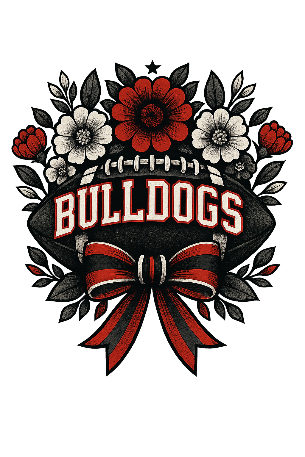 Bulldogs Football Coquette - Mississippi State