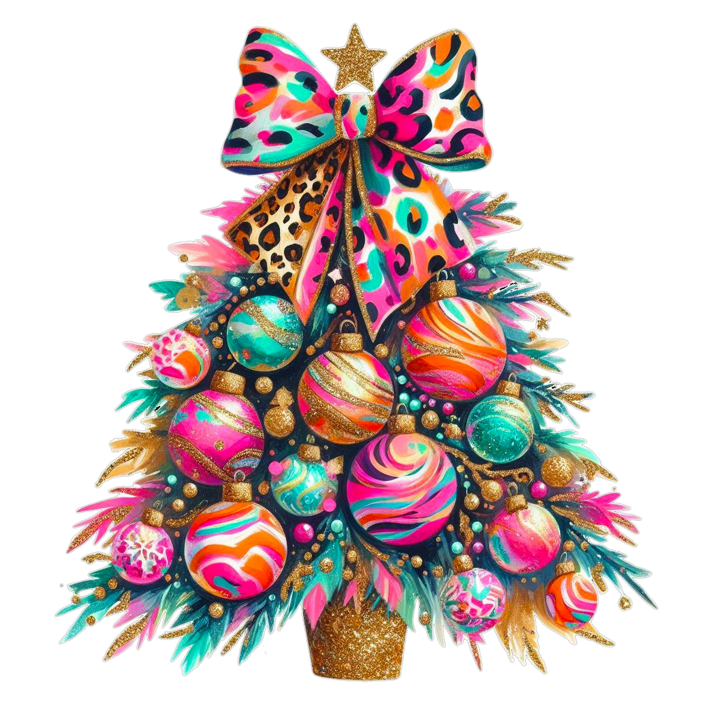Colorful Christmas Tree