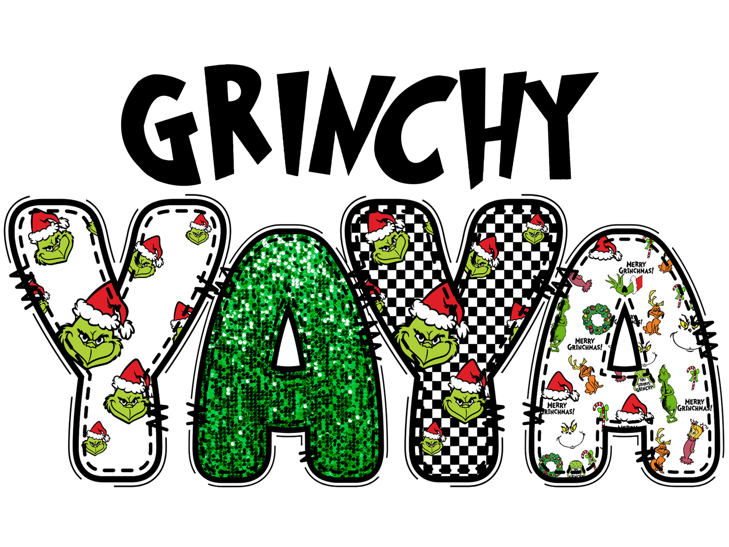 Grinchy Mama, Daddy, Sister, Brother Plus More