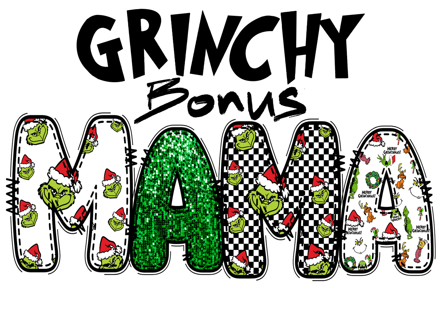 Grinchy Mama, Daddy, Sister, Brother Plus More