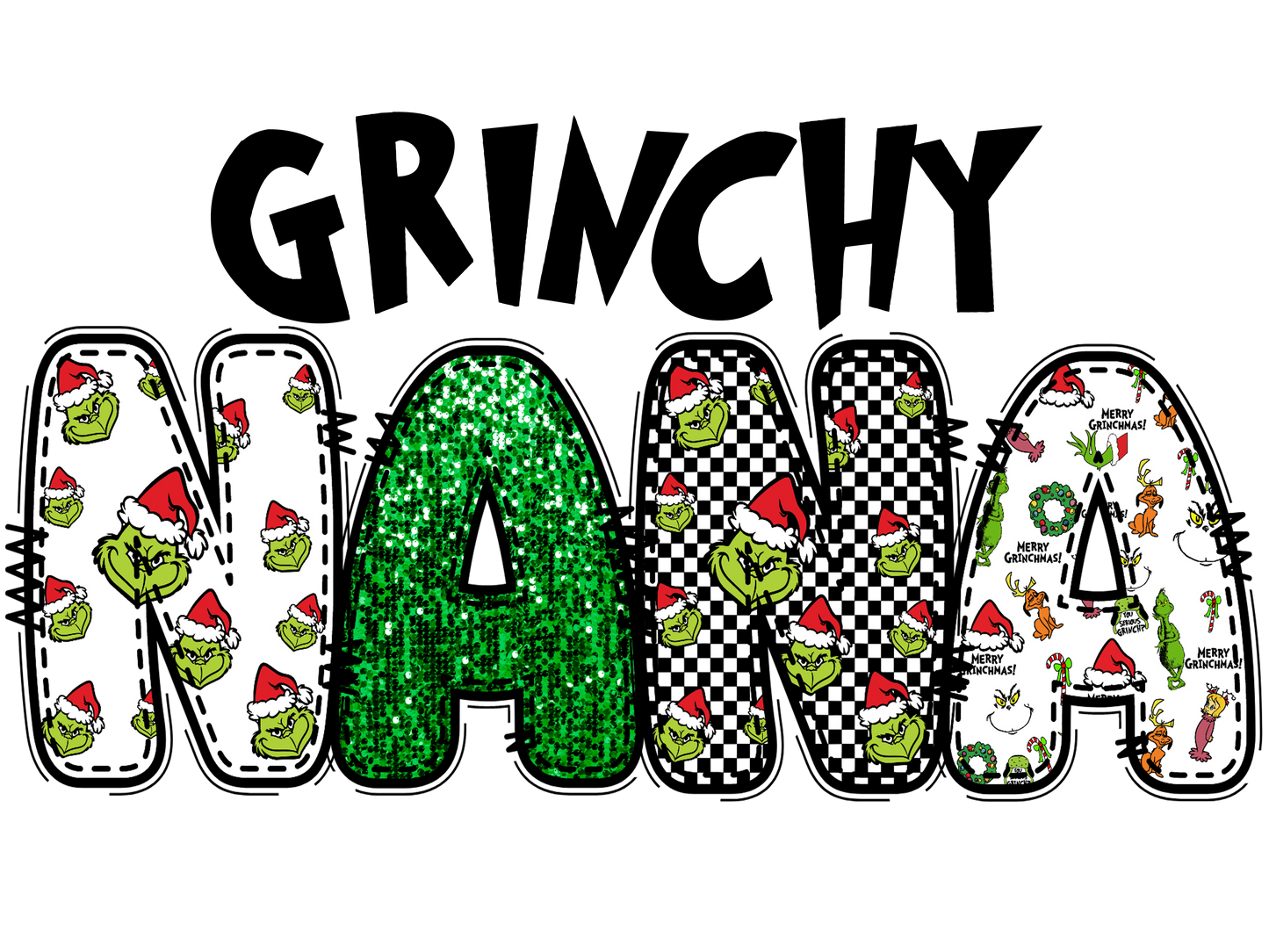 Grinchy Mama, Daddy, Sister, Brother Plus More