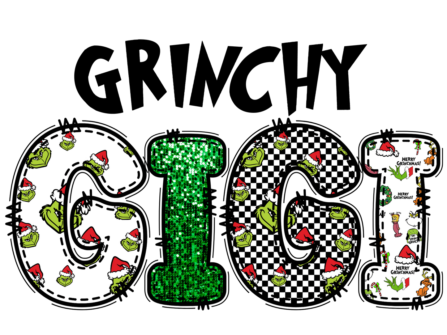 Grinchy Mama, Daddy, Sister, Brother Plus More