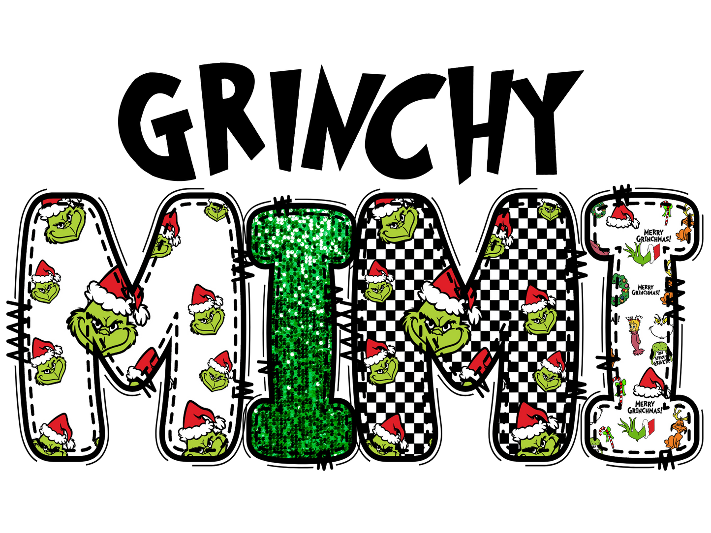 Grinchy Mama, Daddy, Sister, Brother Plus More