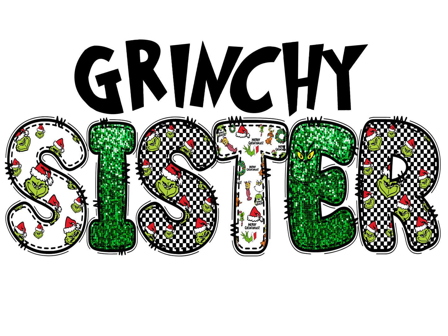 Grinchy Mama, Daddy, Sister, Brother Plus More