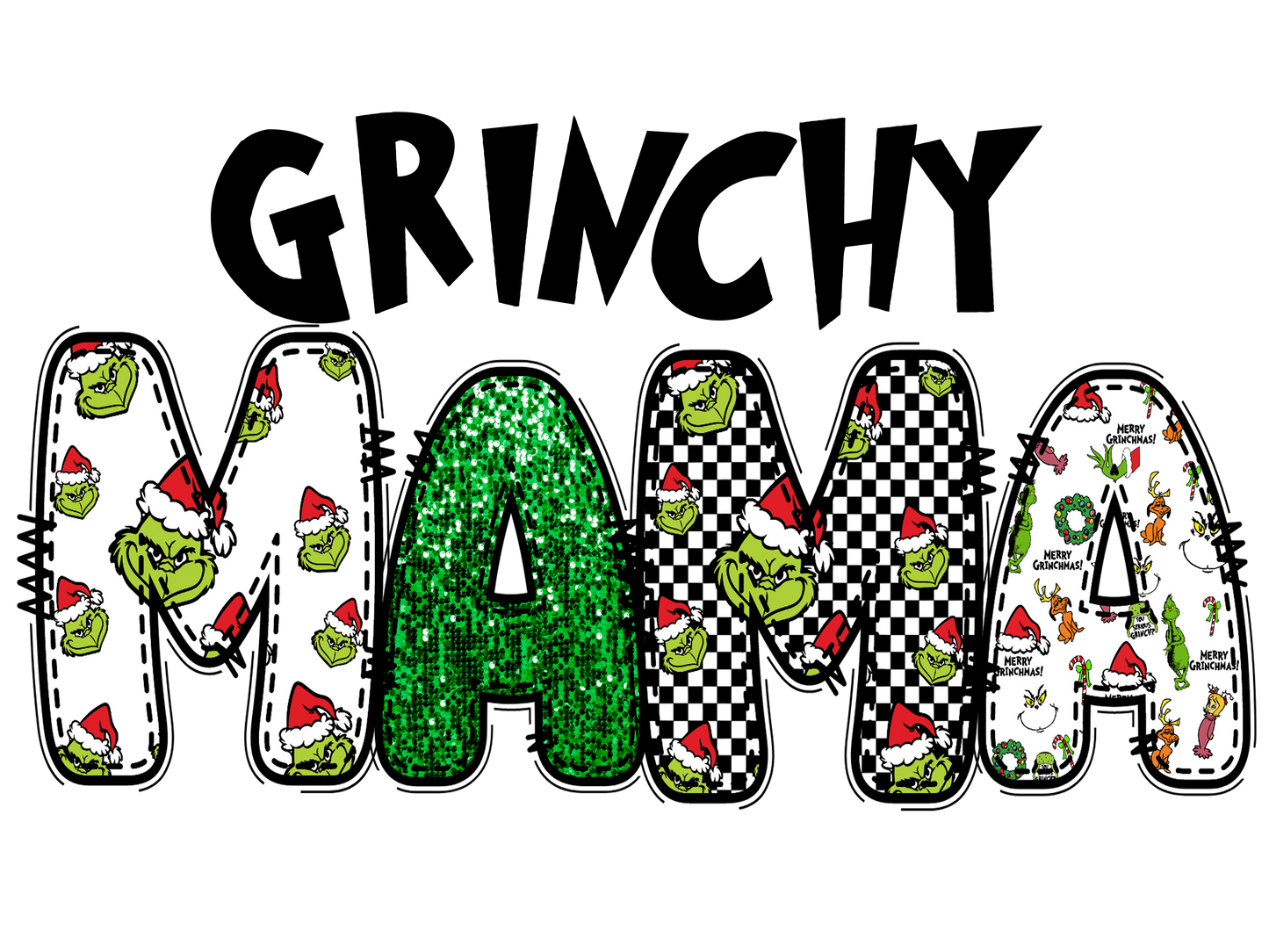 Grinchy Mama, Daddy, Sister, Brother Plus More