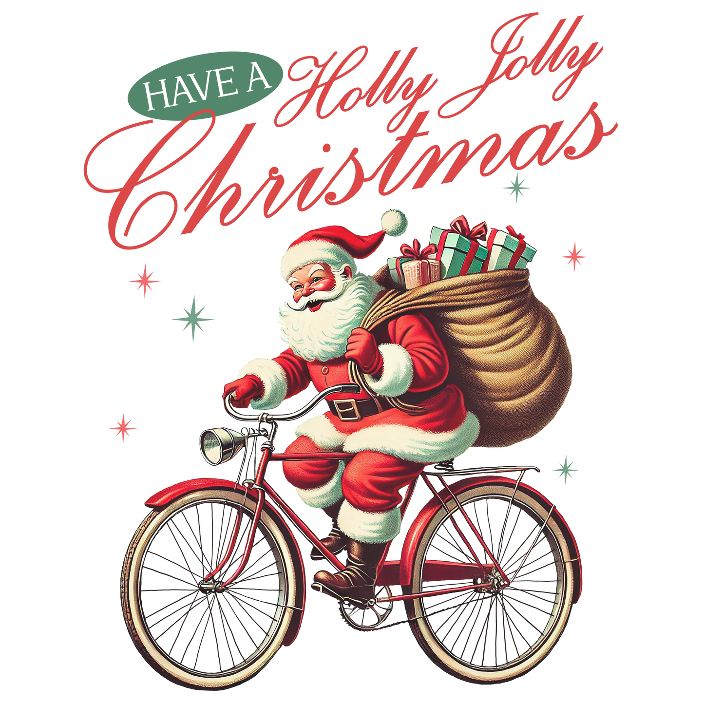 Holly Jolly Christmas - Bike