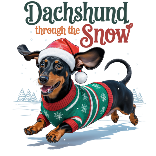 Dachshund Through The Snow