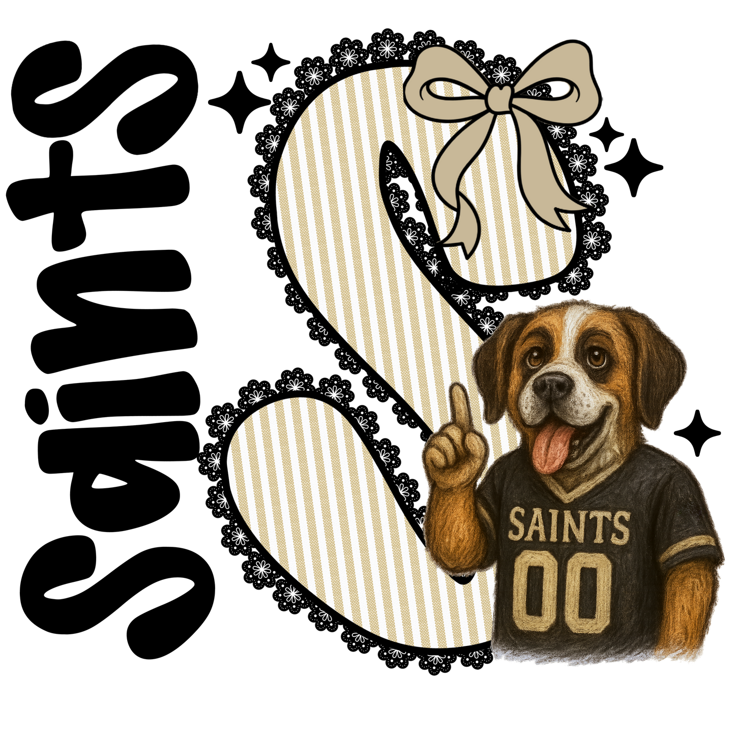 Saints Seersucker