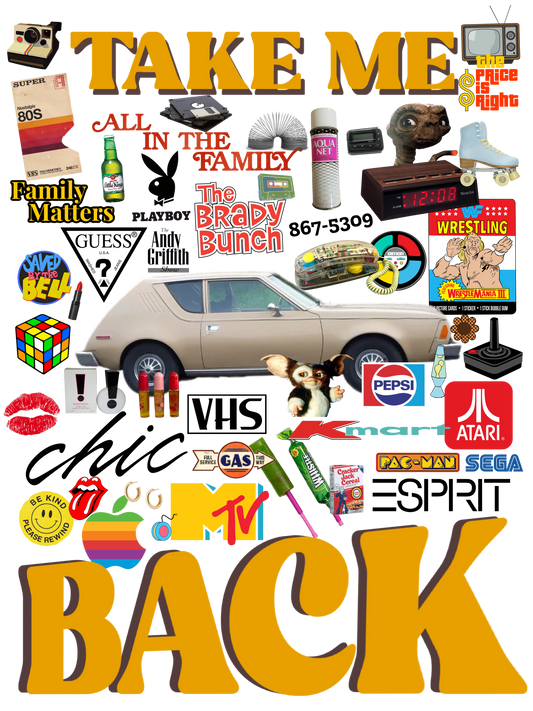 Take Me Back Collage