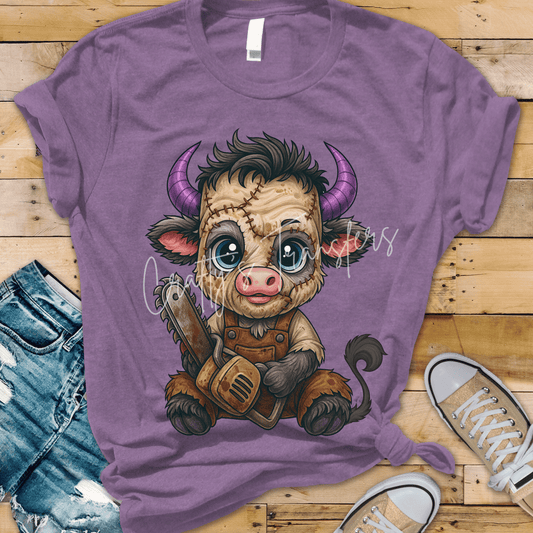 Leatherface Highland Cow
