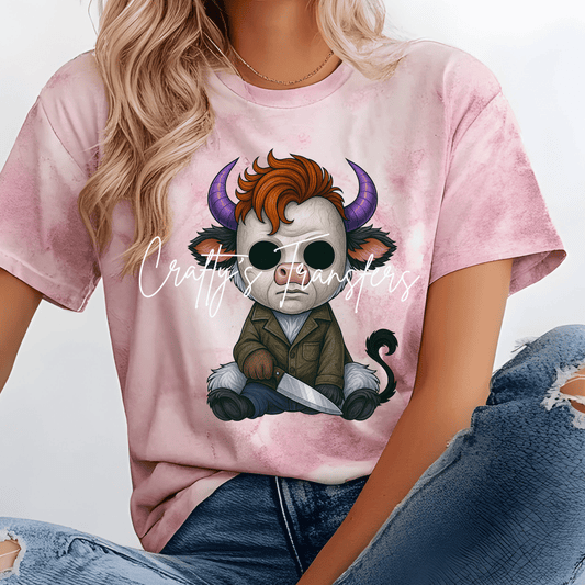 Michael Myers Highland Cow